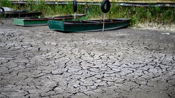 Aggasztó a helyzet: sokkoló képeken a kiszáradó Velencei-tó