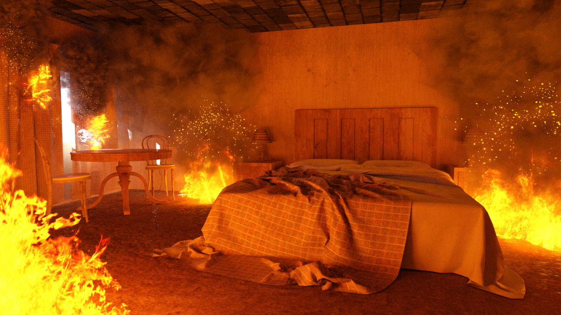 Szörnyűség: tűz ütött ki a kedvelt fürdőhely hoteljében; több mint 200 vendég menekült